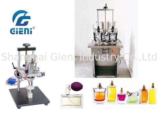 4 nozzles نیمه اتوماتیک دستگاه تولید ناخن لهستانی 10-20 بوت / دقیقه با Crimper