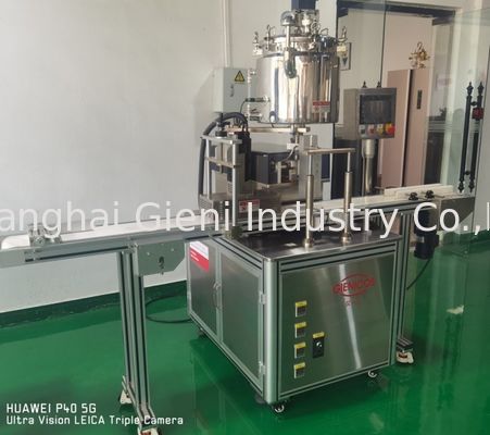 مخزن حرارتی 20 لیتری JSFL دستگاه پرکننده رژ لب و بالم لب تک نازل 20-30 عدد در دقیقه