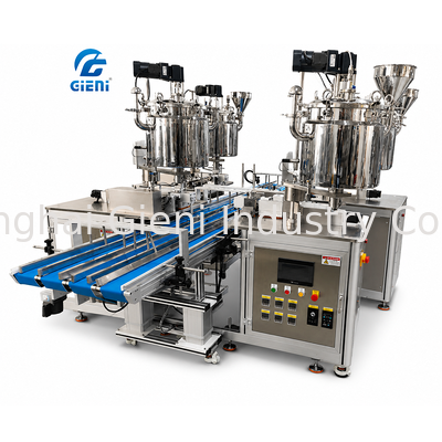 HFM-8N50L Eight Nozzle Automatic Hot Filling Machine 50L Tank High Output Inline Production