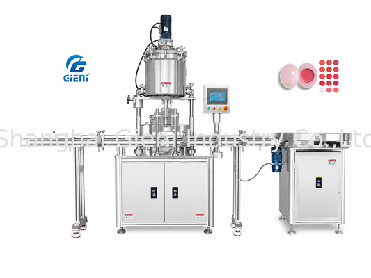 EGR-DH-HF دو سر نیمه اتوماتیک ماشین پر کردن گرم برای لوله های آرایشی 5-200 میلی لیتر