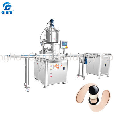 دستگاه پر کننده لوازم آرایشی و بهداشتی کرم سایه چشم 14 میلی لیتر با یک نازل