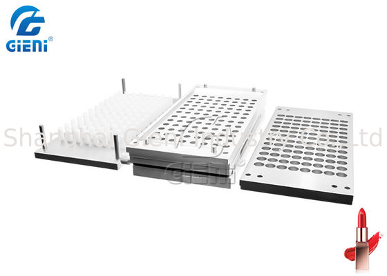 قالب رژ لب آرایشی آلومینیومی دفترچه راهنمای حفره 96 قطر 12.1 میلی متر