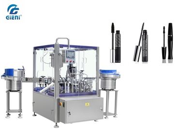 قیمت خوب دستگاه پرکن پیستونی PLC 1-30ML حجم برای ریمل مژه و ابرو 3d فیبر آنلاین