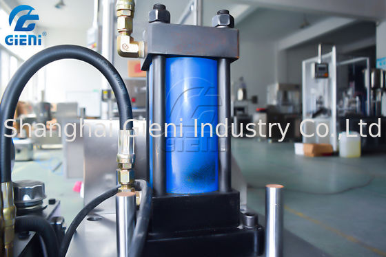 دستگاه فشرده سازی پرس پودر آرایشی نوع هیدرولیک با صفحه لمسی