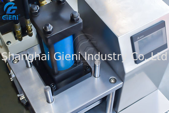 دستگاه فشرده سازی پرس پودر آرایشی نوع هیدرولیک با صفحه لمسی