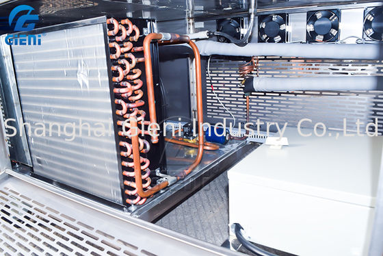 تونل خنک کننده رژ لب دستگاه پرکن آرایشی 3.5 متری با کمپرسور خنک کننده 5P