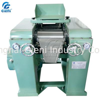 دستگاه سنگ زنی رنگدانه آرایشی سه رول میلر با طول 30 سانتی متر و قطر 15 سانتی متر