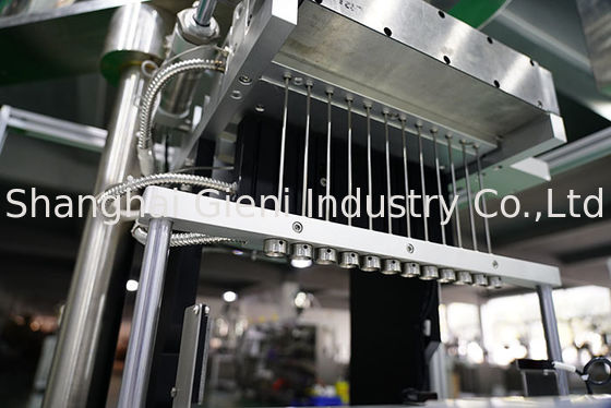 خط تولید دستگاه دربندی پرکننده ریمل لب براق تمام اتوماتیک ربات ABB