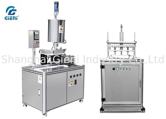 ماشین پرکن حرفه ای رژ لب خلاء قالب رگولاتور دما قابل تنظیم است