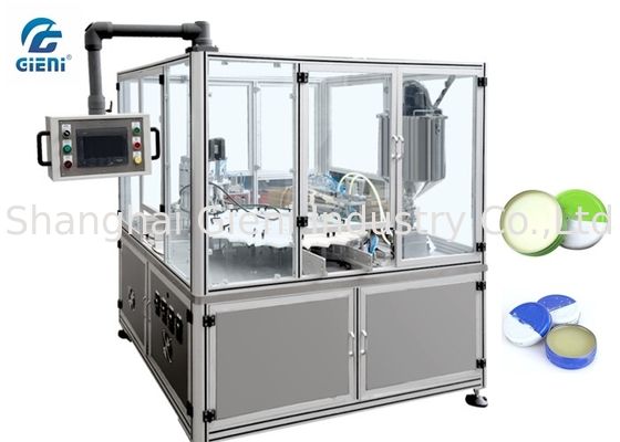 پیستون PLC کنترل Capper برای ماشین پرکن وازین با مواد فولادی ضد زنگ