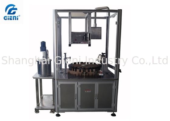 نیمه اتوماتیک روتاری نوع رنگ آرایشی زرق و برق Eyeliner Brush Filler Machine