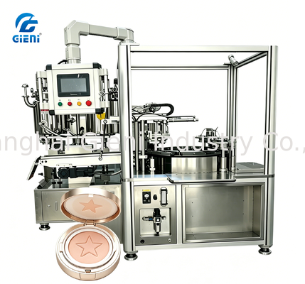 دستگاه پرکن کرم روتاری CC JQR-02C با 24-30 چرخه در دقیقه، دقت ± 0.1 گرم و گواهینامه CE