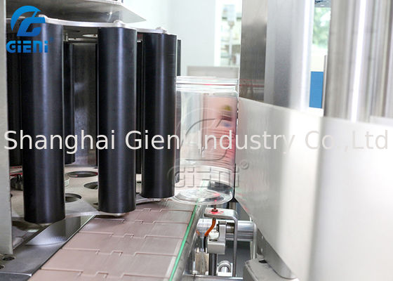 دستگاه برچسب زدن لوازم آرایشی و بهداشتی چرخ چرخ SS304 300pcs / Min