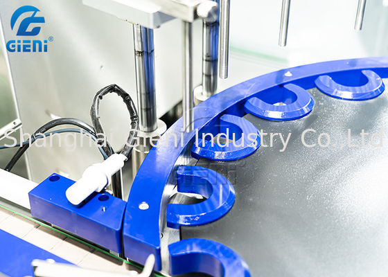 دستگاه پرکن روتاری بطری قطره چکان آرایشی PLC