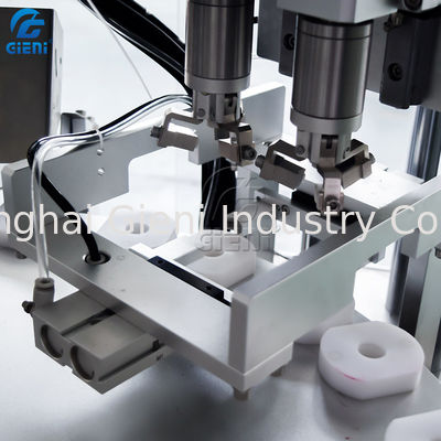 پرکننده دستگاه براق کننده لب 7KW PLC ، پرکننده لوله براق کننده روتاری