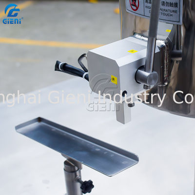 SUS316L دستگاه پرکن لب مرطوب کننده با مخزن مخلوط حرارتی 20 لیتری