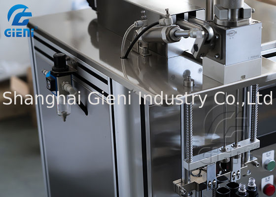 دستگاه پرکن ریمل دو نازل نیمه اتوماتیک عمودی