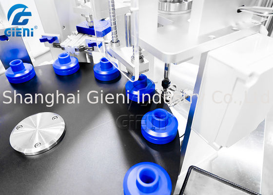 دستگاه پرکننده و درپوش چرخشی نیمه اتوماتیک برای ریمل یا براق کننده لب