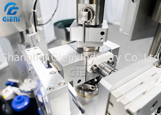 دستگاه پرکننده و درپوش چرخشی نیمه اتوماتیک برای ریمل یا براق کننده لب