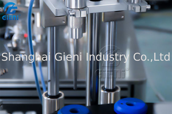 AC220V 50pcs/Min دستگاه پرکن ژل دوار ناخن 2 نازل