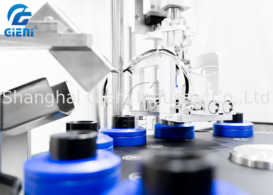 دستگاه پرکن لوازم آرایشی 1-10 میلی لیتری دستگاه آب بندی لوله آرایشی 1 نازل روتاری 35 عدد/دقیقه