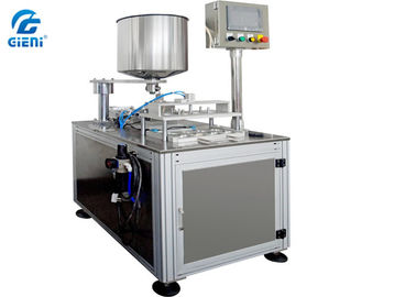 دستگاه پرکن کرم دو رنگ CC، 4Nozzle Air Cushion Filler