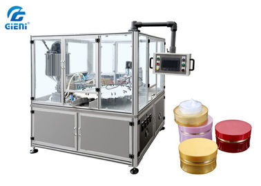 قیمت خوب اتوماتیک کرم پر کننده لوازم آرایشی و بهداشتی 2 نازل با ثبات بالا آنلاین
