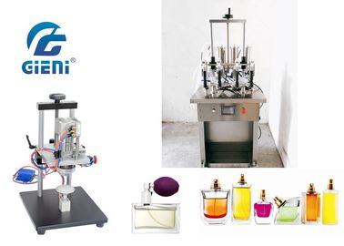 قیمت خوب 4 nozzles نیمه اتوماتیک دستگاه تولید ناخن لهستانی 10-20 بوت / دقیقه با Crimper آنلاین