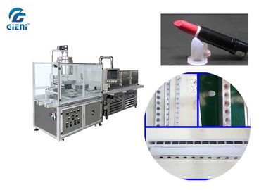 دستگاه پرکننده مومیایی لب با قالب سیلیکونی نیمه خودکار برای مواد با ویسکوزیته نرم