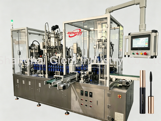 JQH-02 ماشین پر کردن آوتوماتیک با سرعت بالا PCS / MIN Servo Piston Filler بسته بندی آرایشی
