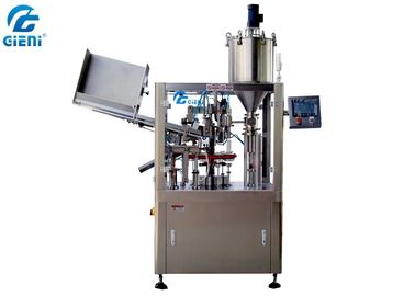 قیمت خوب دستگاه پرکن و آب بندی لوله های نیمه اتوماتیک Servo Drive برای کرم آرایش آنلاین