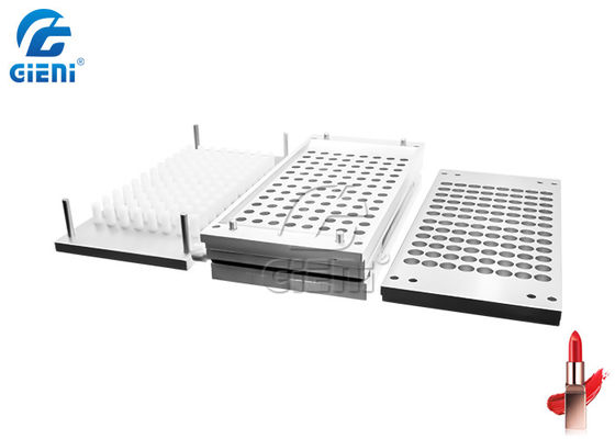 قیمت خوب قالب رژ لب آرایشی آلومینیومی دفترچه راهنمای حفره 96 قطر 12.1 میلی متر آنلاین