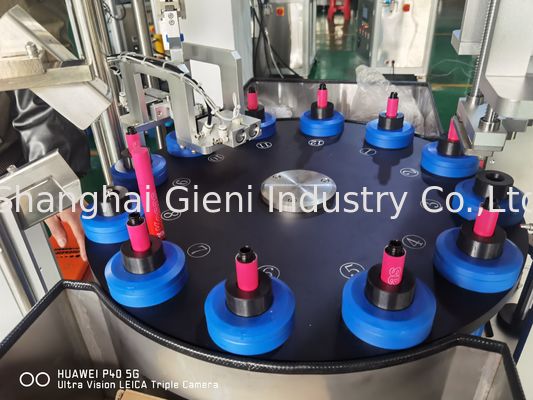 دستگاه پرکن ریمل 30 میلی‌لیتری اتوماتیک با میز لرزاننده و خروجی 50 عدد در دقیقه